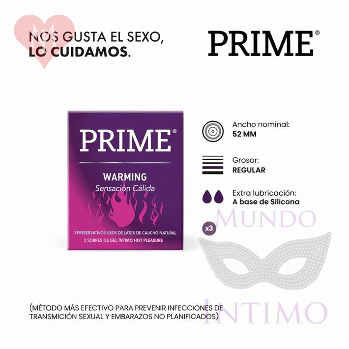 Preservativo Prime Warming
